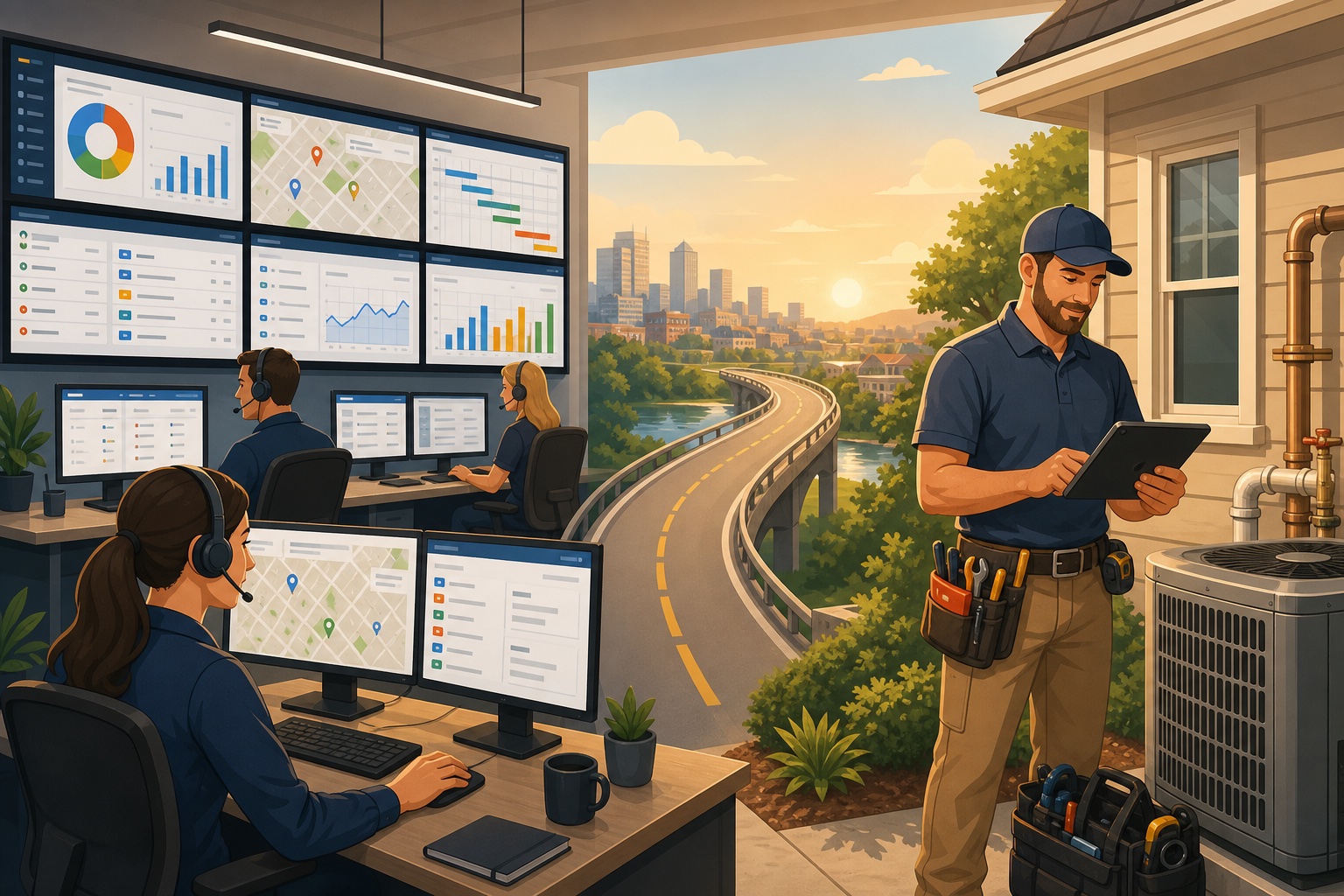 Dynamics 365 Field Service vs Housecall Pro for Contractors